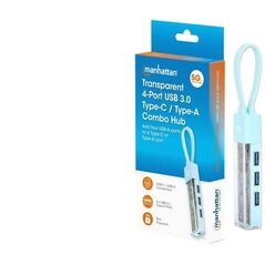 4-Portowy Hub USB 3.2 Gen1 Typ-A/C do 4x USB-A 3.0 181020