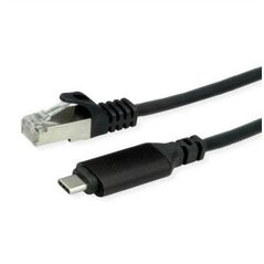 Μετατροπέας καλωδίου Roline USB 3.2 Gen 2 σε Gigabit Ethernet, μαύρο, 5 m