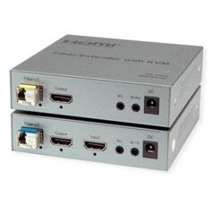 Επέκταση KVM ROLINE μέσω οπτικής ίνας, HDMI 4K, USB, 20 χλμ