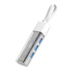 Συγκεντρωτής ROLINE USB 3.2 Gen 1, 4 θύρες, καλώδιο σύνδεσης κεντρικού υπολογιστή τύπου A+C
