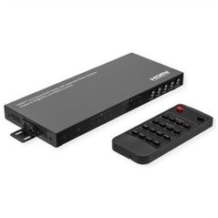 VALUE Matrix HDMI, 4x2, 4K30Hz, QUAD Multi-Viewer, ομαλή εναλλαγή