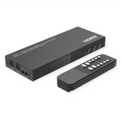 VALUE Μήτρα HDMI, 4x2, 4K60Hz, με τηλεχειριστήριο
