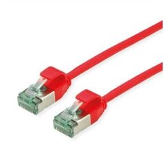 ROLINE RM U/FTP DataCenter Patch Cord Cat.6A (Class EA), λεπτό, κόκκινο, 5 m