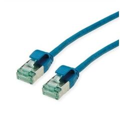 ROLINE RM U/FTP Καλώδιο Patch DataCenter Cat.6A (Class EA), λεπτό, μπλε, 0,15 m