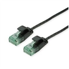 ROLINE RM UTP Data Center Patch Cord Cat.6A (Class EA), στενός, μαύρος, 1 μ