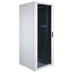 ROLINE 19 ιντσών ντουλάπα δικτύου Pro 42 U, 800x800 ΠxΒ, γυάλινη πόρτα, γκρι