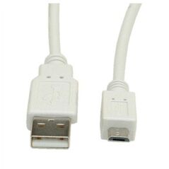 Καλώδιο USB 2.0, USB τύπου A M - Micro USB B M, 0,8 m