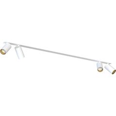 Lampa sufitowa Nowodvorski Natynkowa lampa kierunkowa Mono 7686 sypialniana nad łóżko biała