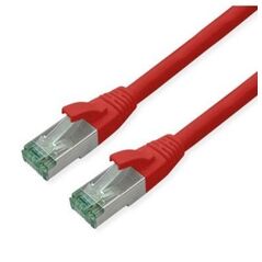 ROLINE RM S/FTP (PiMF) Patch Cord Cat.6A, czerwony, 5 m