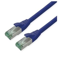 ROLINE RM S/FTP (PiMF) Patch Cord Cat.6A, niebieski, 3 m