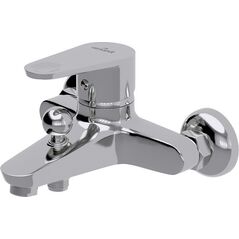 Bateria wannowa Cersanit Cari ścienne chrom (S951-002)