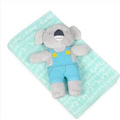 BabyMatex Kocyk 75/100 David z maskotką Koalą uniwersalny