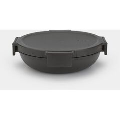 BRABANTIA Κάντε &amp| Πάρτε μπολ για μεσημεριανό 1L σκούρο γκρι 206009