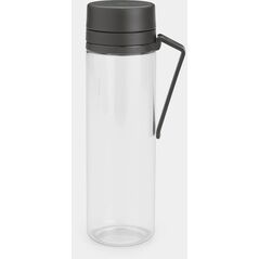 BRABANTIA Φτιάξτε & Πάρτε μπουκάλι νερού με σουρωτήρι σκούρο γκρι 148842