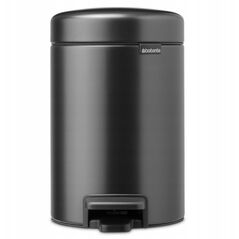 Κάδος με πεντάλ BRABANTIA NewIcon 3L Confident Grey 233449