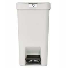 Κάδος με πεντάλ StepUp BRABANTIA 16 l Ανοιχτό Γκρι 800221
