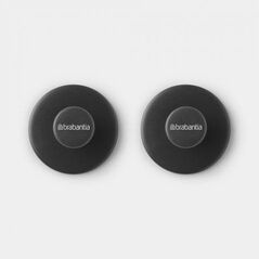 Νέο! BRABANTIA ReNew μπάνιο ράφια πετσετών 2 τεμ. Σκούρο Γκρι 280320