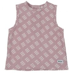 Προσφορά! Lodger Tank Topper Tribe Muslin καλοκαιρινό βρεφικό αμάνικο μπλουζάκι Rose 68 cm TP 107_68