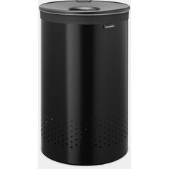 Νέο! BRABANTIA Καλάθι απλύτων 60L Ματ Μαύρο 242380