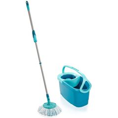LEIFHEIT Gridas uzkopsanas komplekts Rotation Disc Mop Ergo + gr. mazg. lidz. Power Cleaner 1L  55414