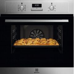 Akcija! Electrolux 600.sērijas cepeškrāsns  iebūv.  65 l   melna EOD3C40BX