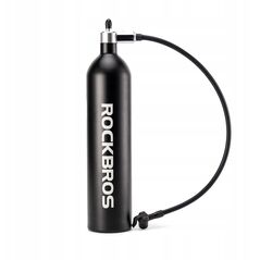 Zbiornik ciśnieniowy Rockbros do pompowania opon bezdętkowych tubeless 200 PSI 1.2l - czarny