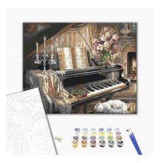 Malowanie po numerach BRUSHME, 40x50 cm, komfort Beethovena, 1 szt., w pudełku