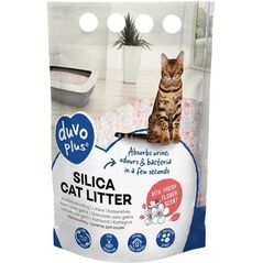 Duvo+ Premium Żwirek Silikonowy Dla Kota Kwiaty 2kg 5L