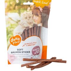 Duvo+ Soft Sticks Przysmak Dla Kota Paluszki Łosoś 50g