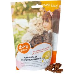 Duvo+ Crunchy Puffs Przysmak Dla Kota Kurczak 50g