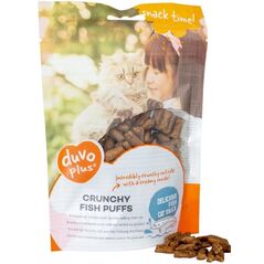 Duvo+ Crunchy Puffs Przysmak Dla Kota Ryby 50g