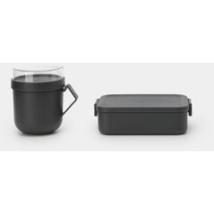 BRABANTIA Σετ γεύματος Make &amp| Take σκούρο γκρι 206665