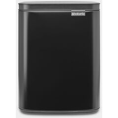 Κάδος απορριμμάτων BRABANTIA Bo 7l Μαύρο Ματ 222900