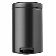 Κάδος με πεντάλ BRABANTIA NewIcon 12L Confident Grey 233487