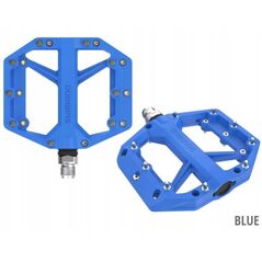 Shimano PD-GR400 Πλακέ Πεντάλ, μπλε