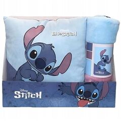 Σετ κουβέρτα polar Disney Stitch + μαξιλάρι