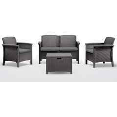 Σετ επίπλων κήπου Set Venezia 2 γκρι 8003723491676
