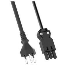 Kabel zasilający BACHMANN H05VV-F 3G1.0mm L: 5.0m bw GST18/T12