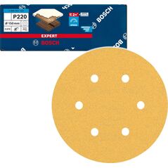 Szlifierka Bosch Bosch Expert C470 sanding sheet, 150mm, K220 (50 pieces, for eccentric sanders)