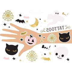 Tatuaże zmywalne BOO! 12szt EDUKAMP