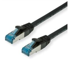 VALUE S/FTP Patch Cord Cat.6A (Class EA), μαύρο, 0,15 μ