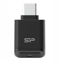 Αναγνώστης καρτών μνήμης Silicon Power USB-C 3.2 Gen 1 microSD μαύρο