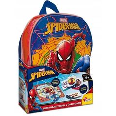 LISCIANI SPIDERMAN ΣΑΚΙΔΙΟ ΜΕ ΠΑΙΧΝΙΔΙ ΚΑΙ ΚΑΡΤΕΣ