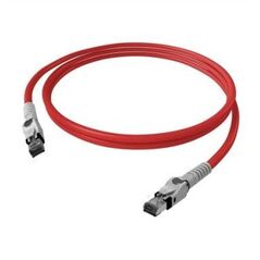 Kabel krosowy EasyLan VarioBoot Cat.6A, S/FTP, czerwony, 3 m