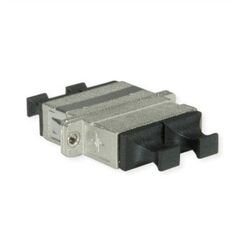 Adapter TELEGRTNER SC Duplex, wielomodowy i jednomodowy, tuleja ceramiczna, obudowa metalowa