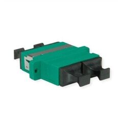 Adapter TELEGRTNER SC/APC Duplex, jednomodowy, tuleja ceramiczna, obudowa z tworzywa sztucznego