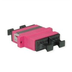Adapter TELEGRTNER SC Duplex, wielomodowy, tuleja ceramiczna, obudowa z tworzywa sztucznego