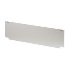 Panel przedni SCHROFF Inpac, zawias dolny, 3 U, 2,5 mm, Al, anodowany, krawędzie nieobrobione