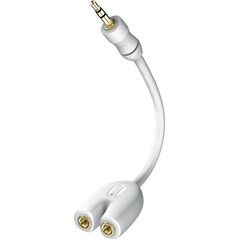 Kabel Inakustik 0.1m biały (00310302)
