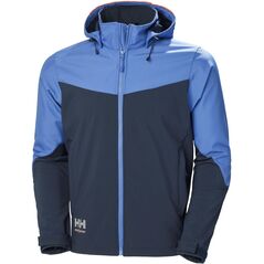 Ανδρικό μπουφάν Helly Hansen Jacket HELLY HANSEN Oxford Softshell, ανοιχτό μπλε 3XL